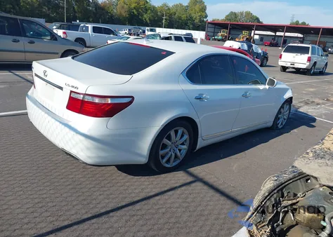 2008 Lexus Ls 460 из США, поврежденный, VIN JTHBL46F685058873